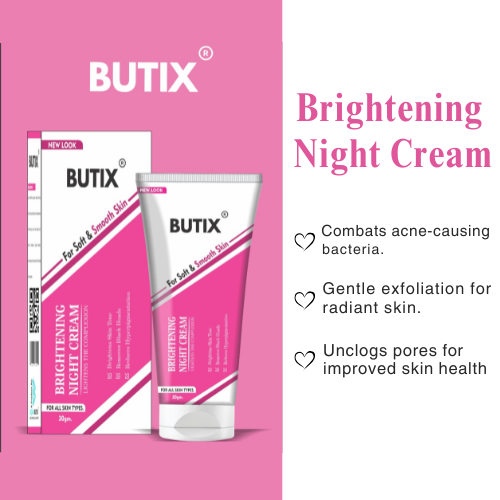 Butix Brightening Night Cream | Aqua Butix